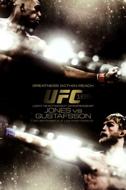 UFC - Jones vs. Gustafsson Poster Poster Print - Item # VARPYRPAS0485