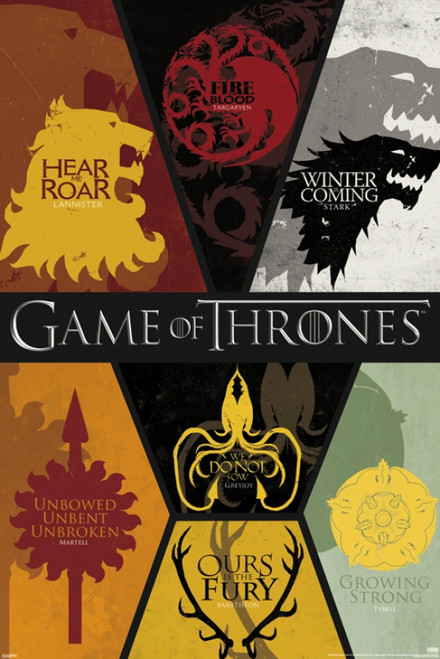 Game of Thrones - Sigils Poster Poster Print - Item # VARPYRPAS0475
