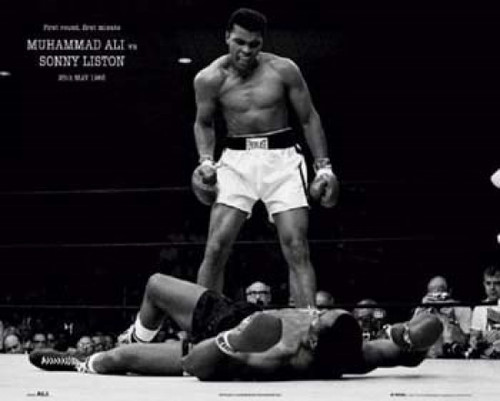 Muhammad Ali - 1965 1st Round Knockout Against Sonny Liston Poster Poster Print - Item # VARPYRMP0593