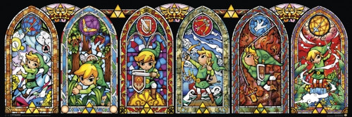 Zelda - Stained Glass Windows Poster Poster Print - Item # VARPYRMCPA70066