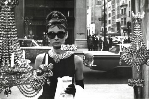 Audrey Hepburn - Window Poster Print