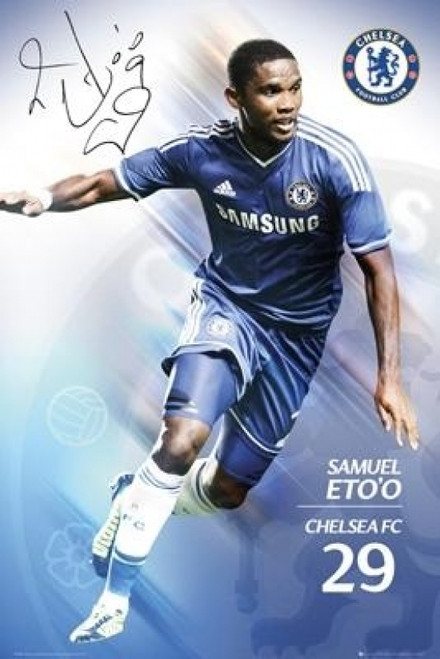 Chelsea FC Samuel Eto'o Poster Print