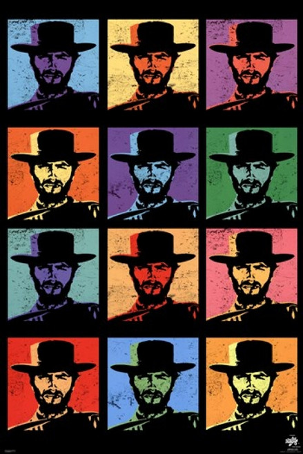 Clint Eastwood - Pop Art Poster Poster Print - Item # VARPSPPSA009551