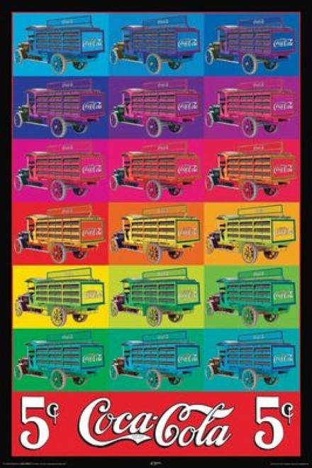 Coca-Cola - Truck Poster Print (24 x 36) - Item # NMR241008