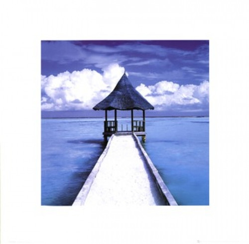 Maldives - Hut Poster Print