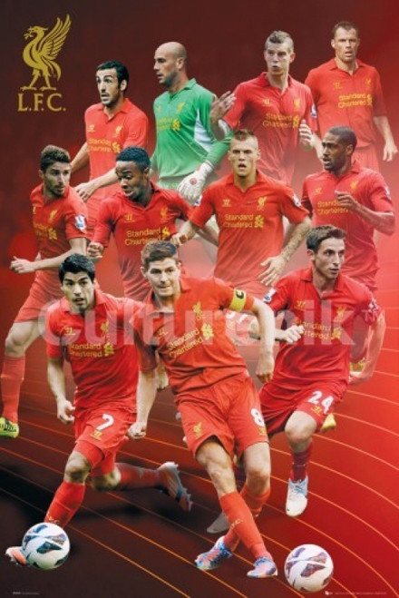 Liverpool Players 1213 Poster Poster Print - Item # VARIMPST5548R