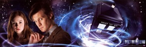 Doctor Who - 11th Doctor, Amy Pond, Tardis Horizontal Poster Poster Print - Item # VARIMPSP0288