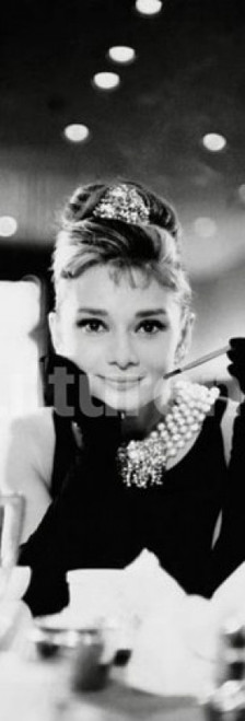 Audrey Hepburn - Breakfast At Tiffany's Table - Door Poster Poster Print - Item # VARIMPSP0268