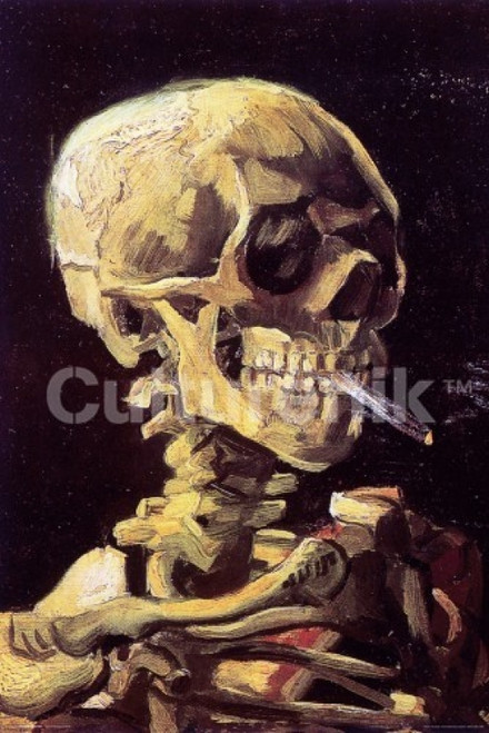 Van Gogh Skull Poster Print (36 X 24) - Item # IMPST4750R