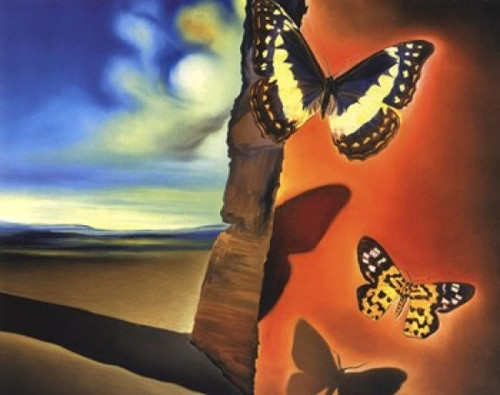 Paysage aux Papillons, c.1956 Poster Print by Salvador Dali