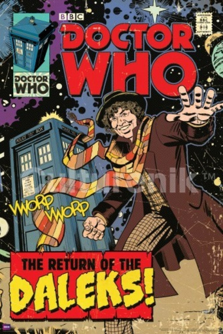 Doctor Who - Return Of The Daleks Comic Cover Poster Poster Print - Item # VARIMPST5609R