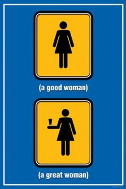 Good Woman/Great Woman Poster Print