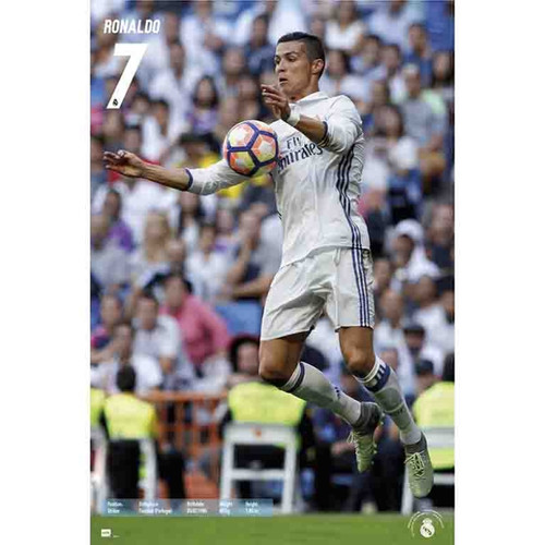 Real Madrid 2016-2017 Ronaldo Action Poster Poster Print - Item # VARGPE5078