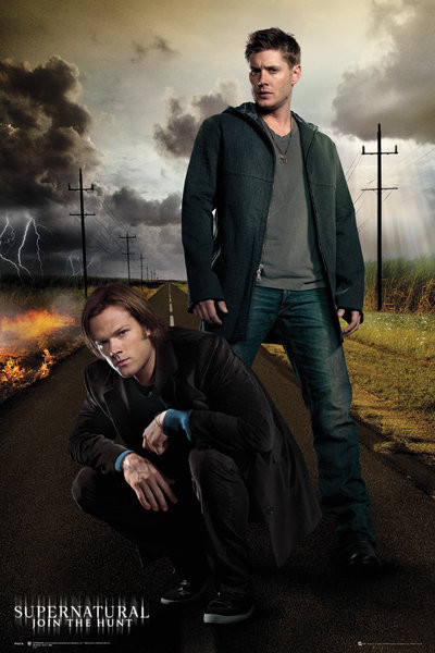 Supernatural Dean And Sam Poster Print