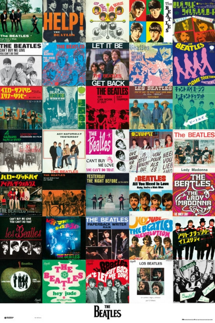 Beatles- Singles Poster Poster Print - Item # VARGPE4513