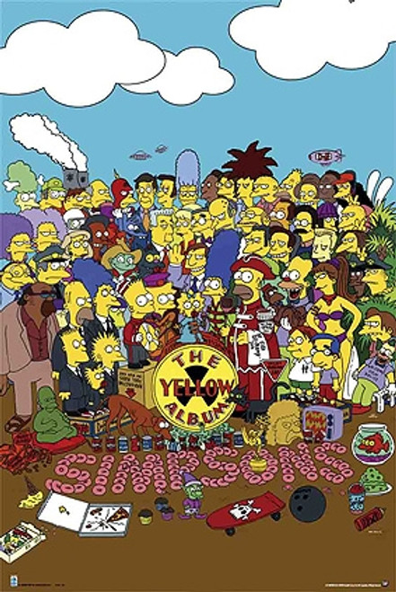 Simpsons The Yellow Album/Hfe Poster Poster Print - Item # VARGPE4139