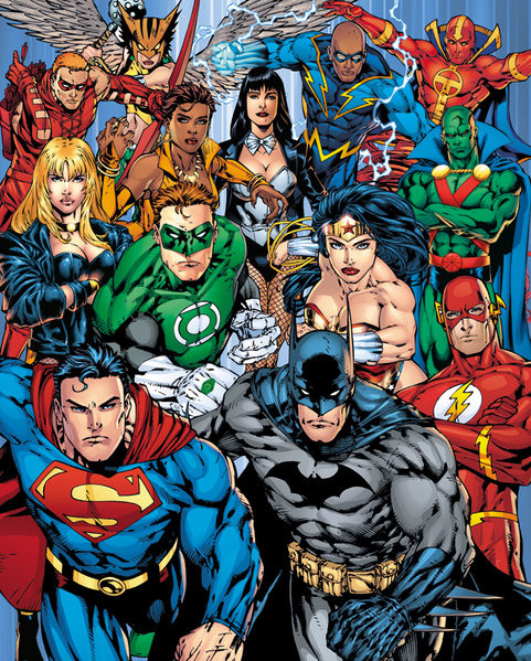 Dc Comics Justice League Collage Poster Print