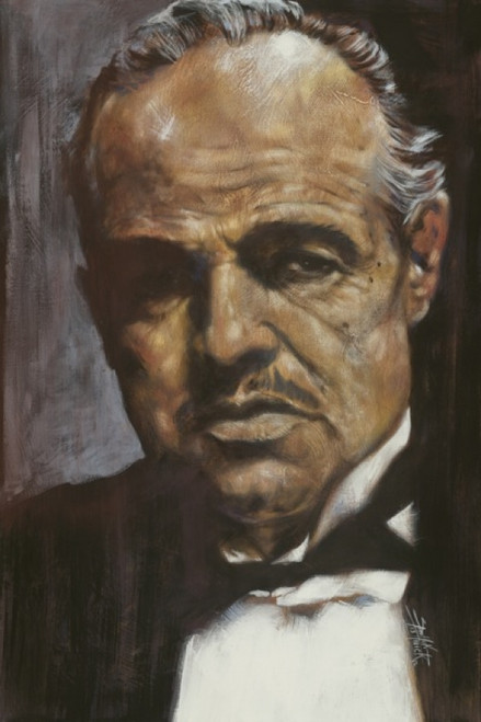 Don Corleone Poster Print by Stephen Fishwick