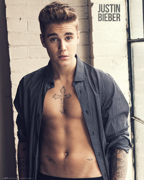 Justin Bieber Shirt Poster Print