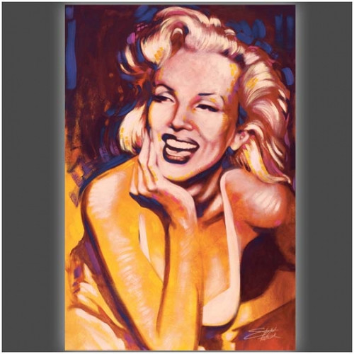 Fun Monroe Poster Print by Stephen Fishwick