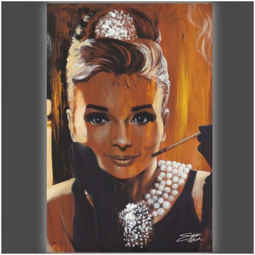 Breakfast Audrey Poster by Stephen Fishwick