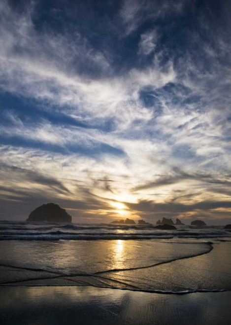 Oregon, Bandon Beach Face Rock and sea stacks by Nancy Rotenberg - Item # VARPDXUS38BJY0114