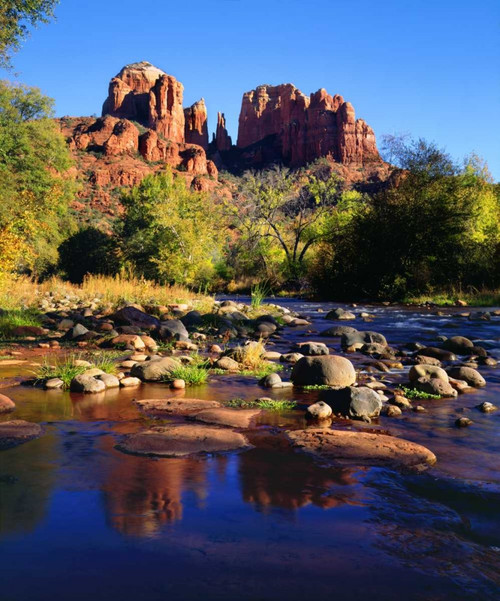 Arizona, Sedona Cathedral Rock and Oak Creek by Christopher Talbot Frank - Item # VARPDXUS03BJA0224