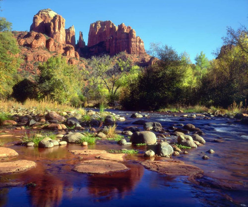 Arizona, Sedona Cathedral Rock and Oak Creek by Christopher Talbot Frank - Item # VARPDXUS03BJA0225