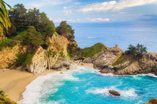 McWay Falls-Julia Pfeiffer Burns State Park-Big Sur-California-USA by Anna Miller - Item # VARPDXUS05AMI0416