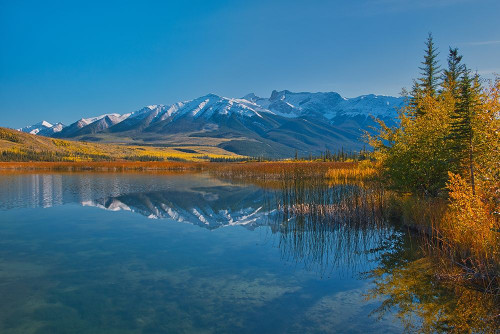 Canada-Alberta-Jasper National Park Reflections in Talbot Lake by Jaynes Gallery - Item # VARPDXCN01BJY0294