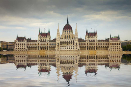 Hungary, Budapest Parliament Building by Jim Zuckerman - Item # VARPDXEU13BJY0009