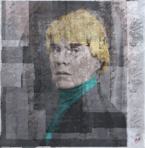 Andy Warhol Silkscreen I by Marta Wiley - Item # VARPDXBBB3122