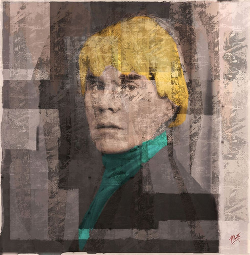 Andy Warhol Silkscreen I by Marta Wiley - Item # VARPDXBBB312