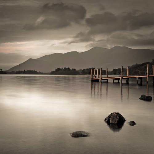 Pier on still lake by Assaf Frank - Item # VARPDXAF20111114852C04