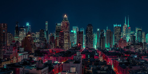 Lower Manhattan-New York by Assaf Frank - Item # VARPDXAF201601191428PANOC10