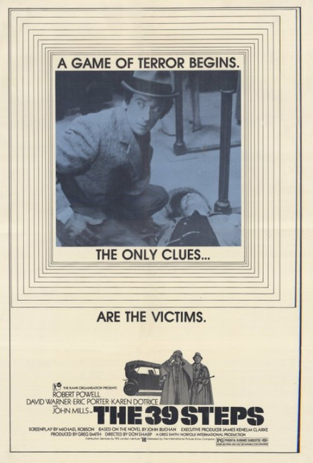 The Thirty-Nine Steps Movie Poster Print (27 x 40) - Item # MOVCG6805