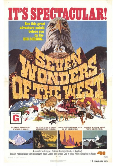 Seven Wonders of the West Movie Poster Print (27 x 40) - Item # MOVGH1307