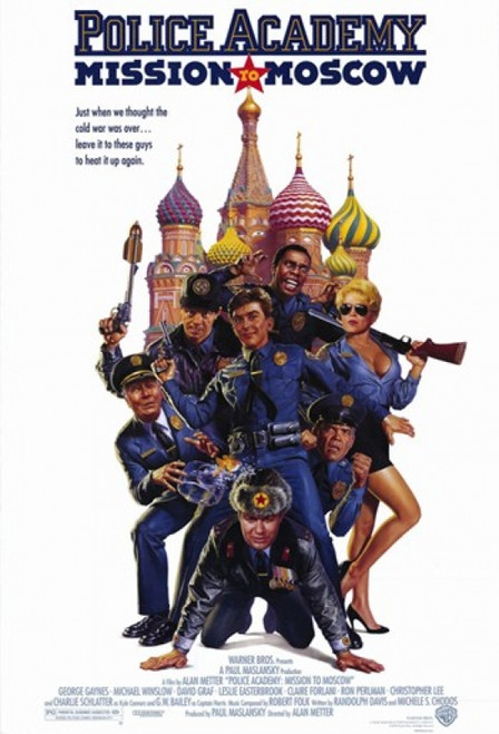 Police Academy Mission to Moscow Movie Poster (11 x 17) - Item # MOV215978