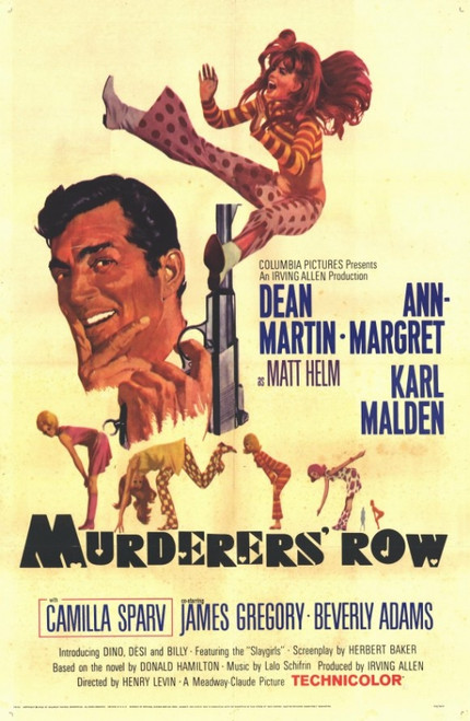 Murderers' Row Movie Poster (11 x 17) - Item # MOVCF0047