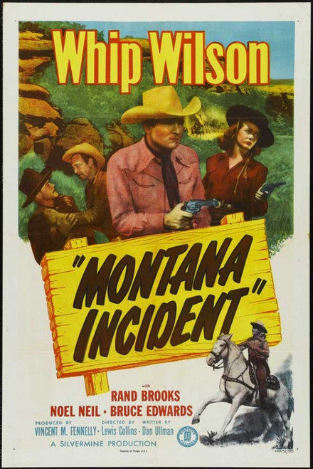 Montana Incident Movie Poster (11 x 17) - Item # MOVEJ7183