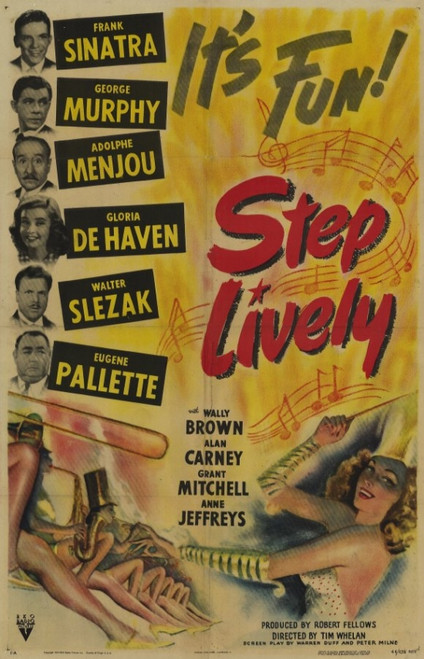 Step Lively Movie Poster (11 x 17) - Item # MOVEE6190
