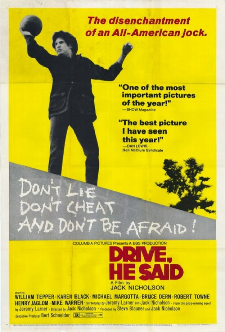 Drive, He Said Movie Poster (11 x 17) - Item # MOVCE3190