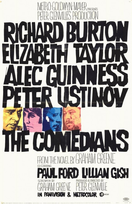 The Comedians Movie Poster (11 x 17) - Item # MOVCE1076