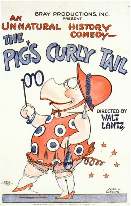 The Pigs Curly Tail Movie Poster (11 x 17) - Item # MOVAD4957