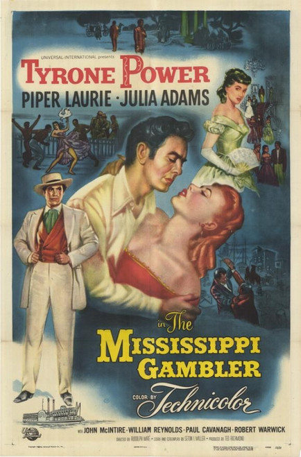 The Mississippi Gambler Movie Poster (11 x 17) - Item # MOVGF1866