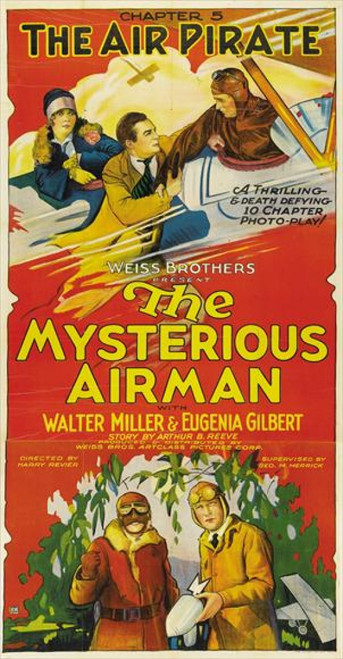 The Mysterious Airman Movie Poster (11 x 17) - Item # MOVIJ3110