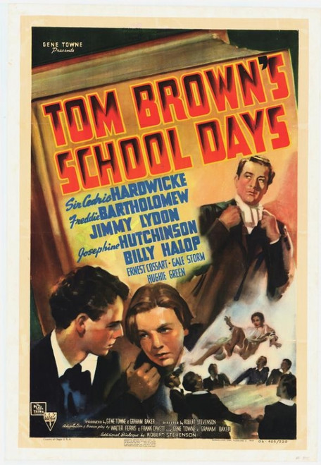 Tom Brown's School Days Movie Poster (11 x 17) - Item # MOVEE6998