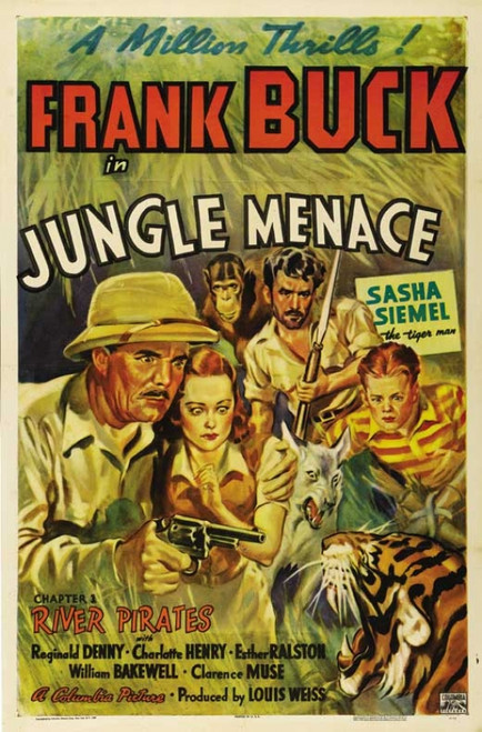 Jungle Menace Movie Poster (11 x 17) - Item # MOVIB91043