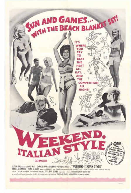 Weekend Italian Style Movie Poster (11 x 17) - Item # MOVEE0992
