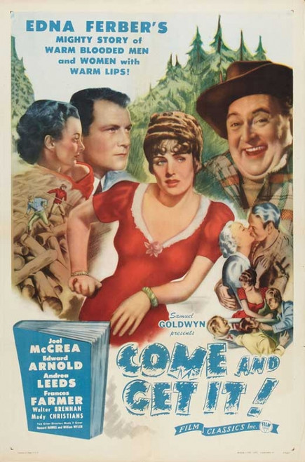 Come and Get It Movie Poster (11 x 17) - Item # MOVIB09980